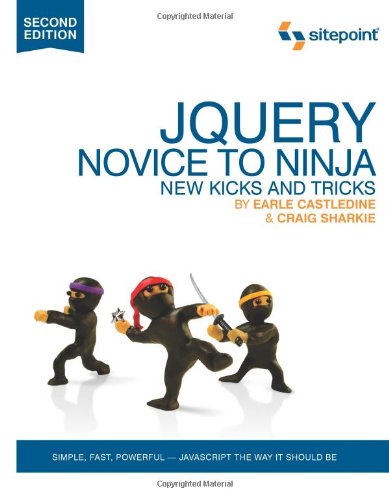 Jquery Novice To Ninja Second Edition Earle Castledine Craig Sharkie