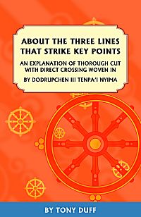 About The Three Lines That Strike Key Points Revised Tony Duff