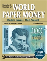 Standard Catalog Of World Paper Money Modern Issues 1961 Present 17th Edition George S Cuhaj