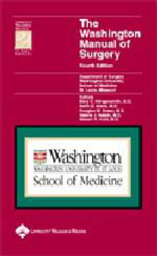 Washington Manual Of Surgery 4th Klingensmith Mary E Amos Keith D Green