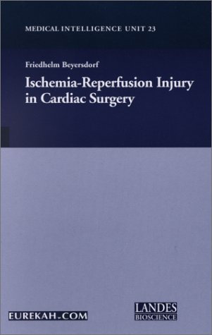 Ischemiareperfusion Injury In Cardiac Surgery 1st Friedhelm Beyersdorf