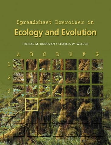 Spreadsheet Exercises In Ecology And Evolution 1st Edition Therese M Donovan
