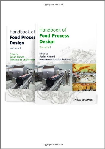 Handbook Of Food Process Design 1st Edition Mohammad Shafuir Rahman