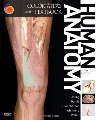Human Anatomy Color Atlas And Textbook With Student Consult Online Access 5e 5th John A Gosling