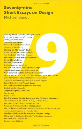 Seventy Nine Short Essays On Design 1st Michael Bierut