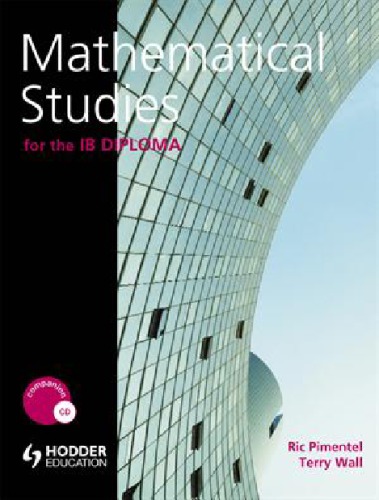 Mathematical Studies For The Ib Diploma Ric Pimentel Terry Wall