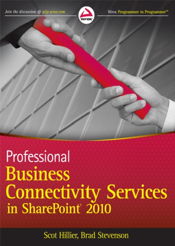 Professional Business Connectivity Services In Sharepoint 2010 Scot P Hillier