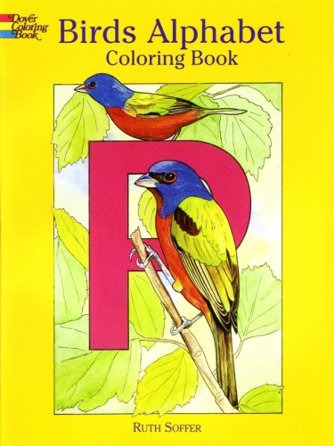 Birds Alphabet Coloring Book Dover Coloring Books Ruth Soffer