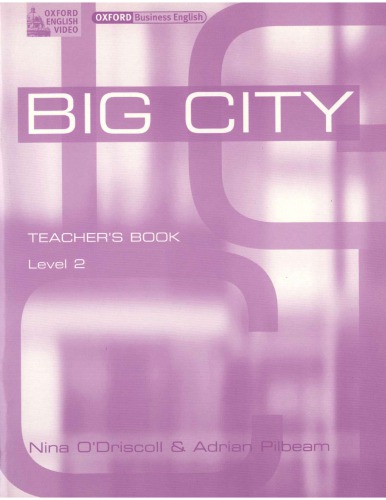 Big City Teachers Book Level 2 Nina Odriscoll Adrian Pilbeam