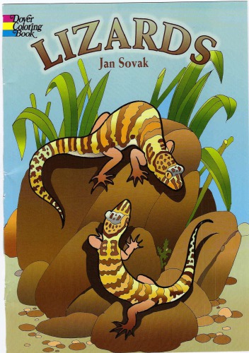 Lizards Coloring Book Dover Pictoral Archive Dover Pictoral Archive Jan Sovak