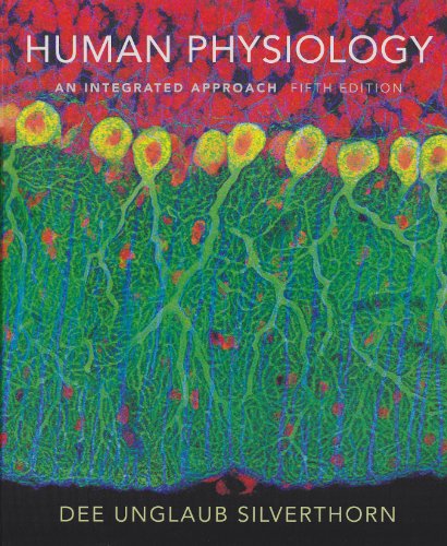 Human Physiology An Integrated Approach 5th Edition Dee Unglaub Silverthorn