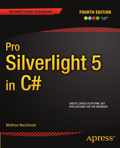 Pro Silverlight 5 In C 4th Edition Matthew Macdonald