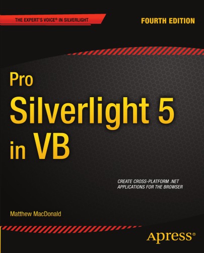 Pro Silverlight 5 In Vb 4th Edition Matthew Macdonald