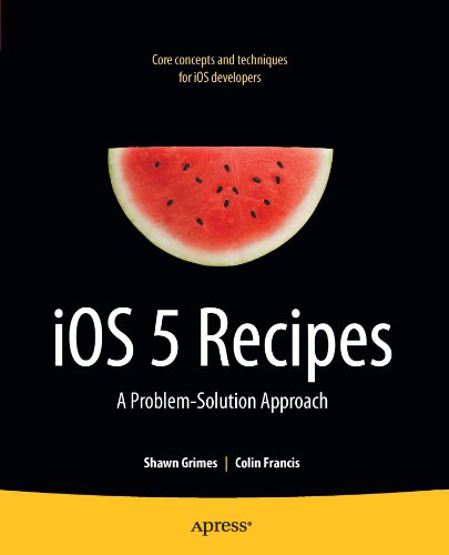 Ios 5 Recipes A Problemsolution Approach 1st Edition Shawn Grimes