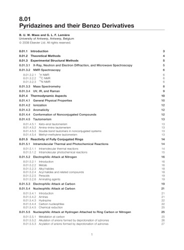 Compr Heterocyclic Chem Iii Vol 8 Sixmembered Rings With Two Heteroatoms Katritzky Ar