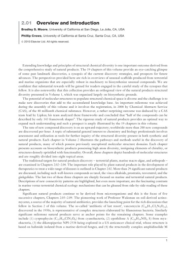 Comprehensive Natural Products Ii Vol2 Natural Products Structural Diversityii Mander L