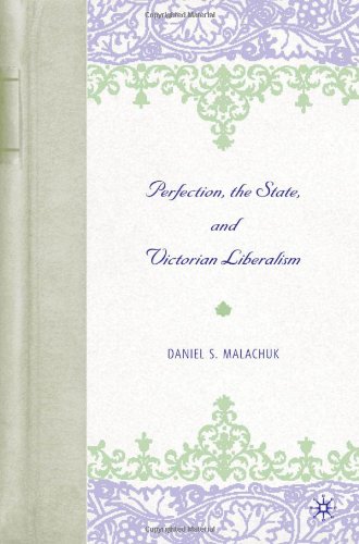 Perfection The State And Victorian Liberalism Daniel S Malachuk