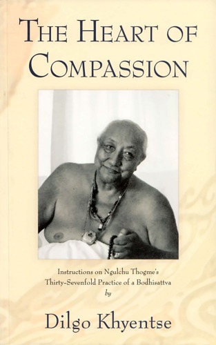 The Heart Of Compassion Instructions On Ngulchu Thogmes Thirtysevenfold Practice Of A Bodhisattva Dilgo Khyentse