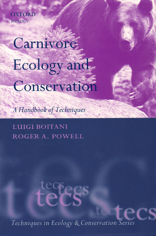 Carnivore Ecology And Conservation Luigi Boitani Roger Afuller
