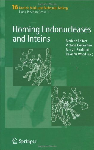 Homing Endonucleases And Inteins 1st Edition Marlene Belfort Auth