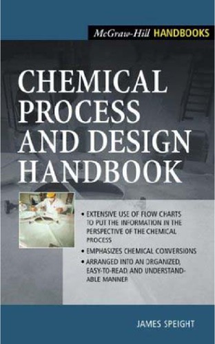 Chemical And Process Design Handbook Speight Jg