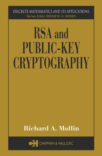 Rsa And Publickey Cryptography 1st Edition Richard A Mollin