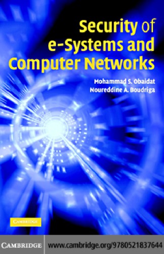 Security Of Esystems And Computer Networks Obaidat M Boudriga N