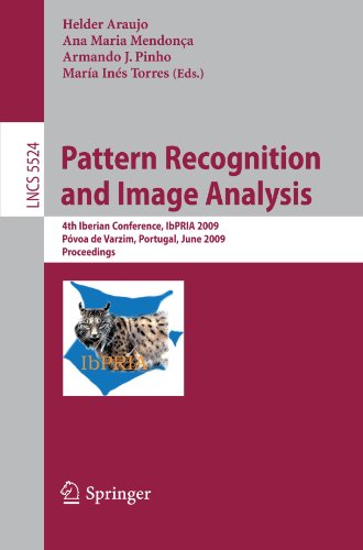 Pattern Recognition And Image Analysis 4th Iberian Conference Ibpria 2009 Pvoa De Varzim Portugal June 1012 2009 Proceedings 1st Edition Hendrik Kueck