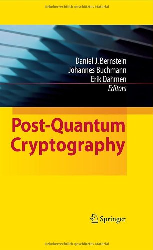 Postquantum Cryptography 1st Edition Bernstein Dj Buchmann J
