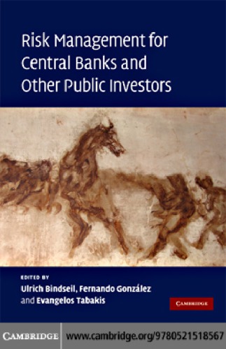 Risk Management For Central Banks And Other Public Investors Bindseil U