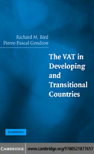 The Vat In Developing And Transitional Countries Bird Rm Gendron Pp