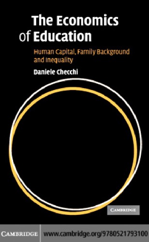 The Economics Of Education Checchi D