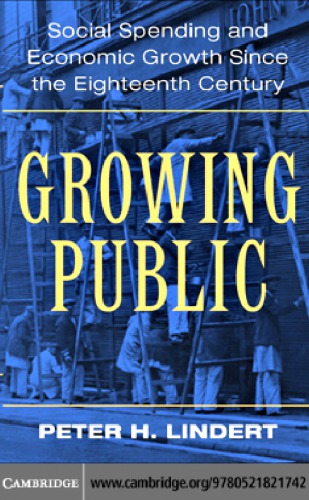 Growing Public Vol 1 The Story Lindert Ph