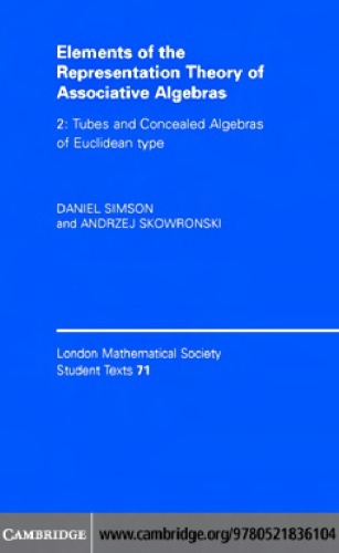Elements Of The Representation Theory Of Associative Algebras Vol 2 Assem I