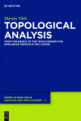 Topological Analysis Martin Vãth