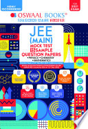 Oswaal Jee Main Mock Test 15 Sample Question Papers Physics Chemistry Mathematics Book For 2021 Exam 1st Edition Oswaal Editorial Board