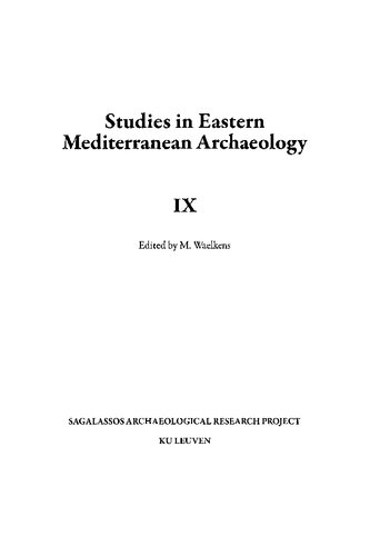 Water For The City Fountains For The People Monumental Fountains In The Roman East An Archaeological Study Of Water Management Julian Richard