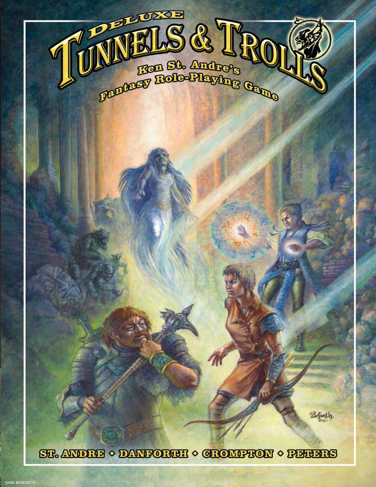 Deluxe Tunnels Trolls Rulebook Ken St Andre Liz Danforth