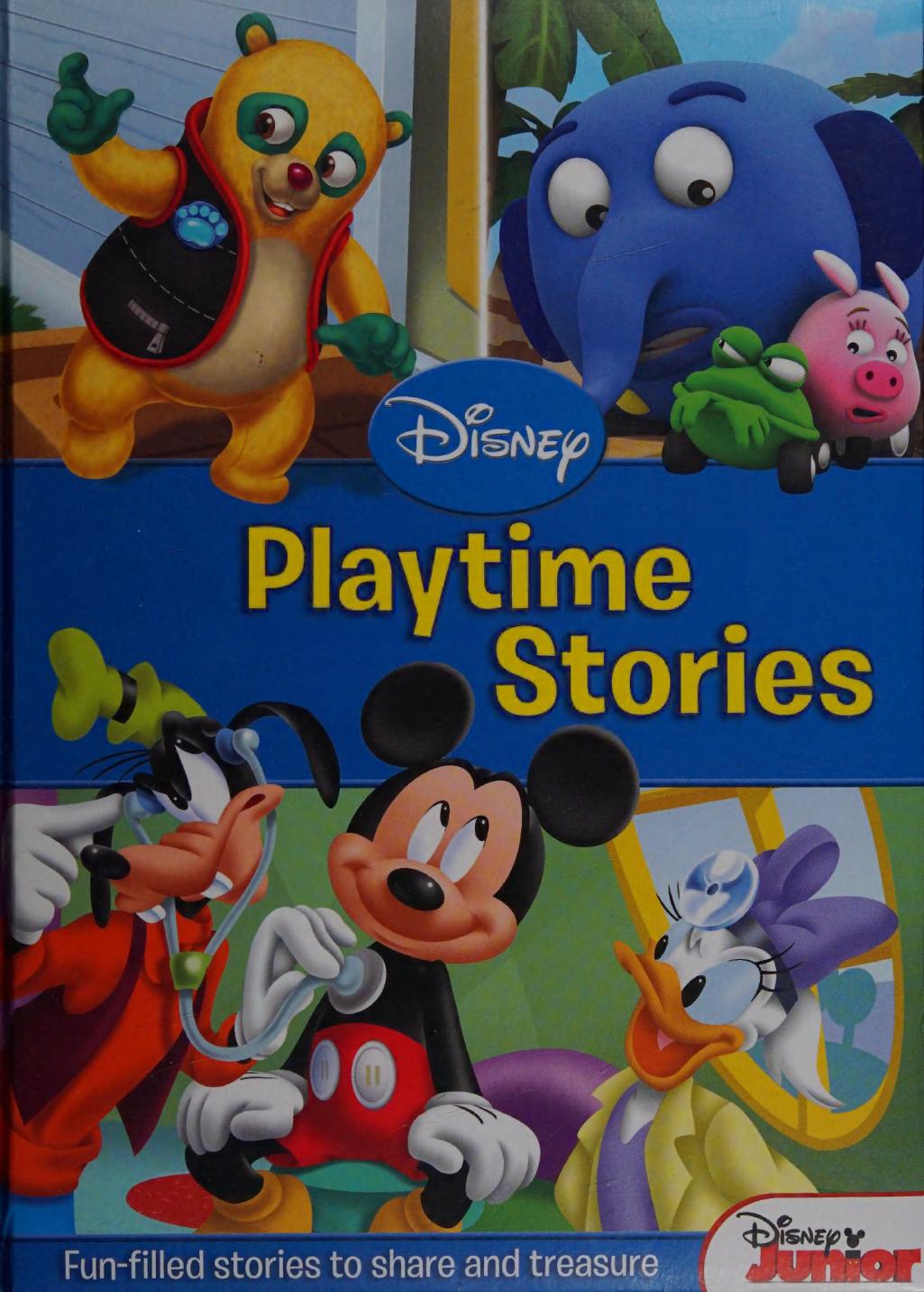 Disney Mega Treasury Junior Playtime Stories 2012 Unknown