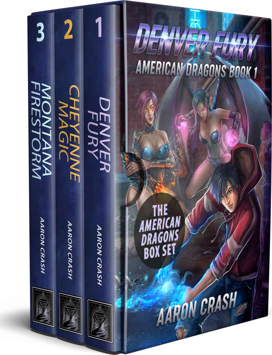 American Dragons Series Box Set 1st Edition Aaron Crash Crash