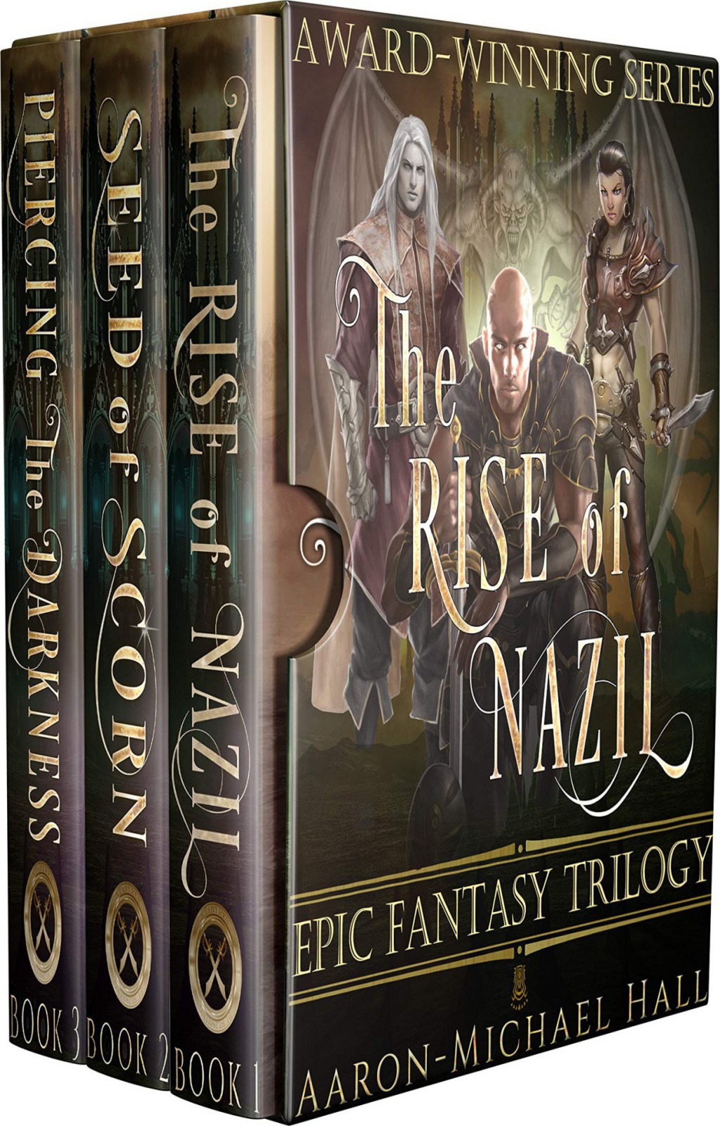 The Rise Of Nazil Complete Epic Fantasy Trilogy Aaronmichael Hall Hall