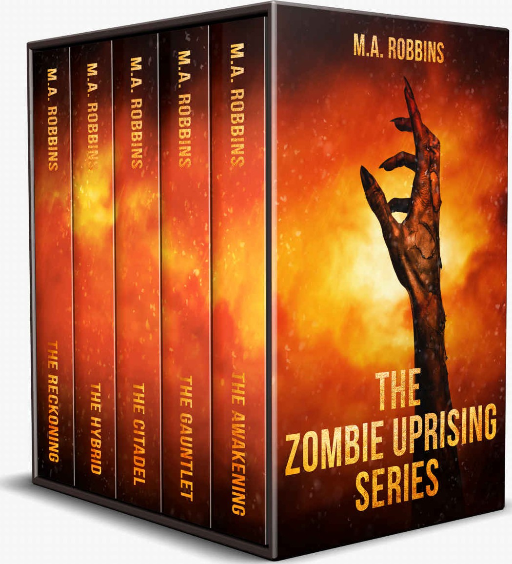 The Zombie Uprising Series M A Robbins Robbins M A