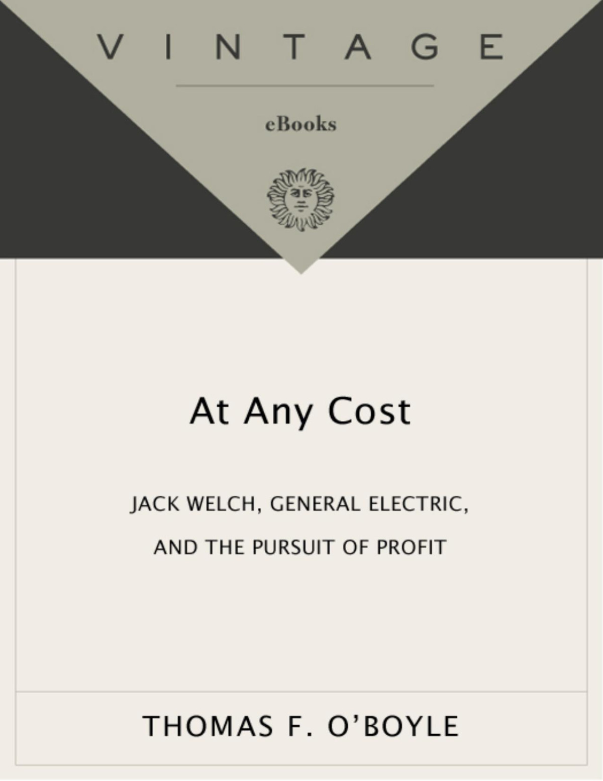 At Any Cost Thomas F Oboyle Oboyle Thomas F