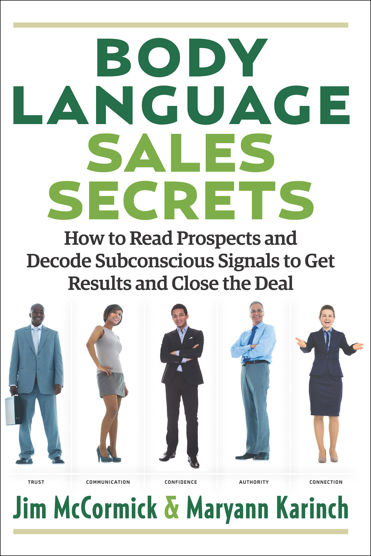Body Language Sales Secrets Jim Mccormick Maryann Karinch