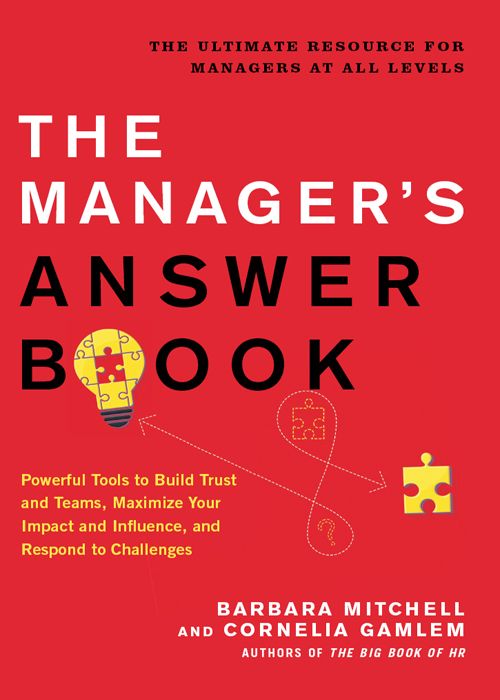 The Managers Answer Book Barbara Mitchell And Cornelia Gamlem