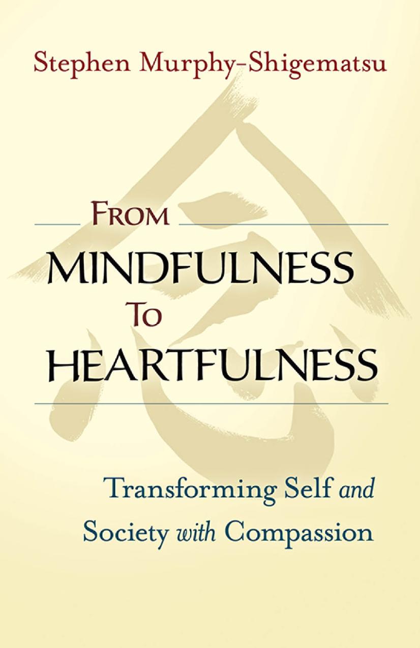 From Mindfulness To Heartfulness Transforming Self And Society With Compassion Stephen Murphyshigematsu
