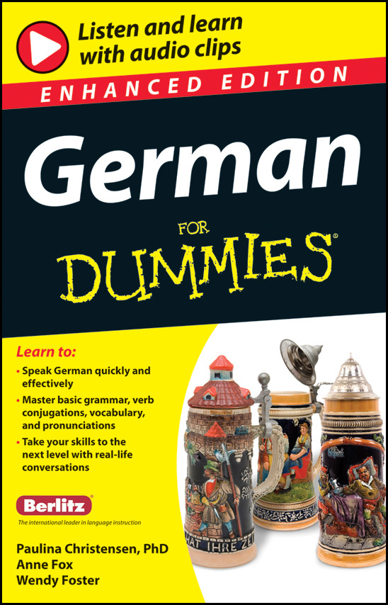 German For Dummies Enhanced Edition Paulina Christensen Anne Fox Wendy Foster