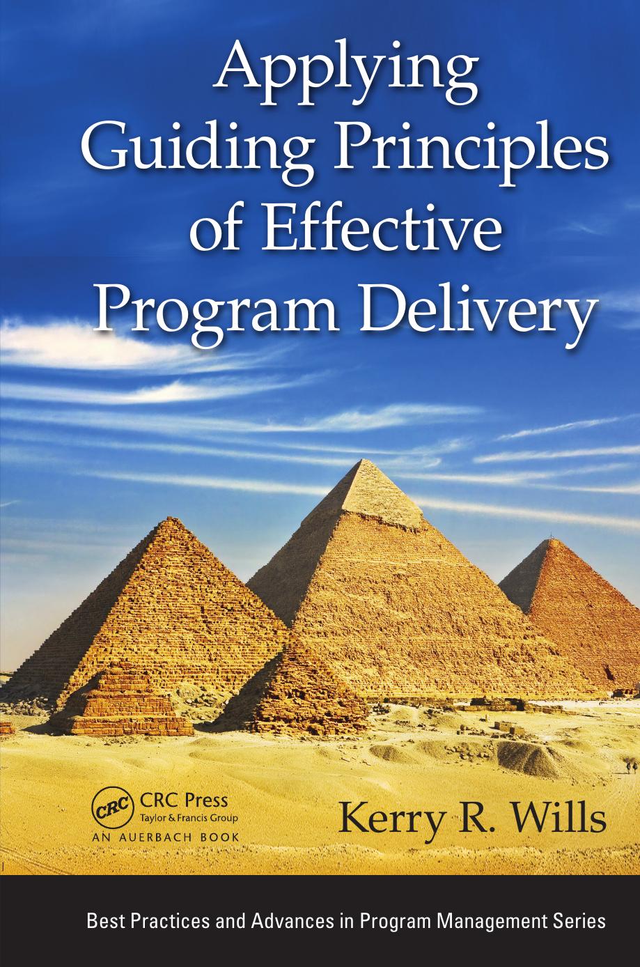 Applying Guiding Principles Of Effective Program Delivery Kerry R Wills
