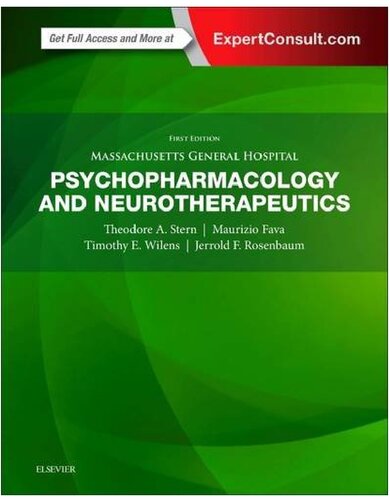 Massachusetts General Hospital Psychopharmacology And Neurotherapeutics 1st Edition Theodore A Stern Md
