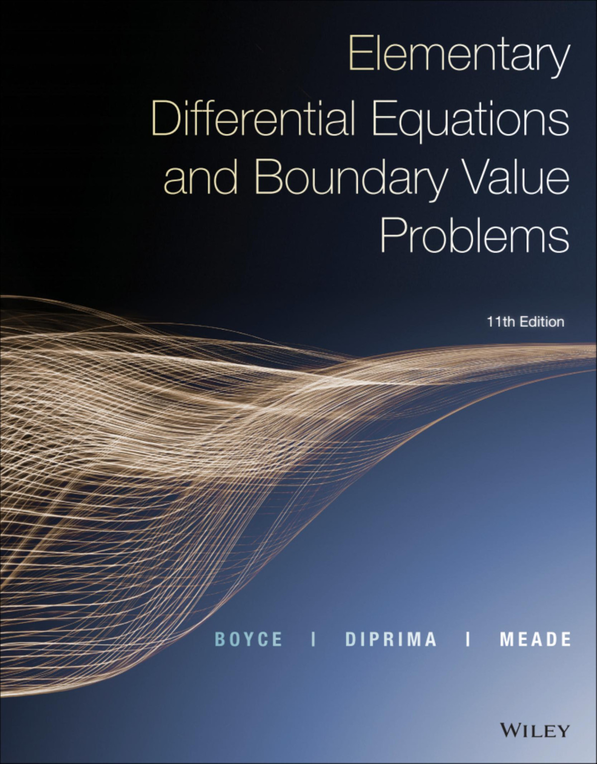 Elementary Differential Equations And Boundary Value Problems 11th Edition We Boyce